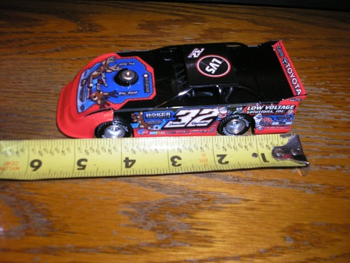 Bobby Pierce Naughty or Nice Hoker Trucking Dirt Late Model Pull Back Action - Picture 2 of 6