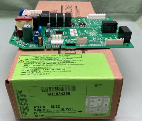 NEW GENUINE  WHIRLPOOL W11034366 REFRIGERATOR CONTROL BOARD