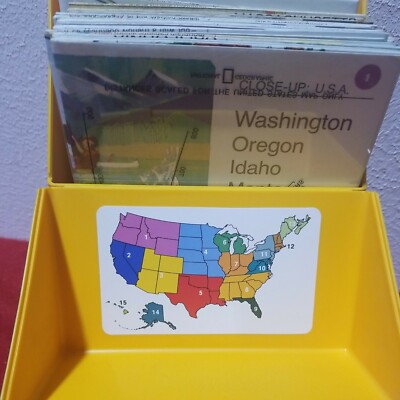 National Geographic Map Set Close Up USA 1978 maps book complete 