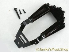 Black acoustic guitar tailpiece tail piece + studs Selmer Maccaferri gypsy jazz