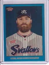 2024 Topps NPB 206 Cy Sneed Blue Foil /75
