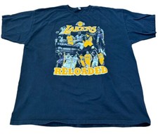 VTG Y2K Los Angeles Lakers Reloaded Tee T-Shirt Kobe Bryant NBA Basketball XXL