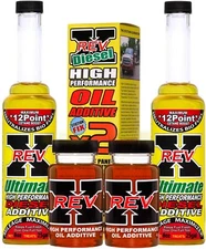 REV-X Super Diesel Kit Oil Additive & Ultimate Fuel Treatment For Stiction Fix