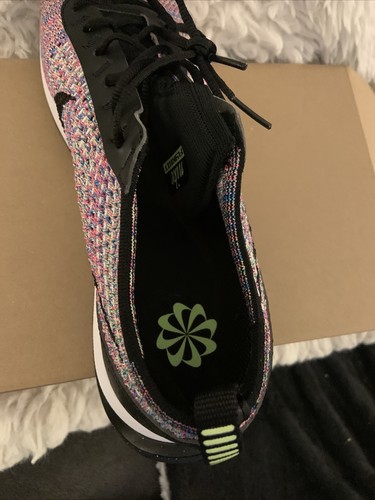 Nike Air Max Flyknit Racer Ghost Green Pink Blast DJ6106-300 Herren Sneaker 10,5 - Bild 6 von 10