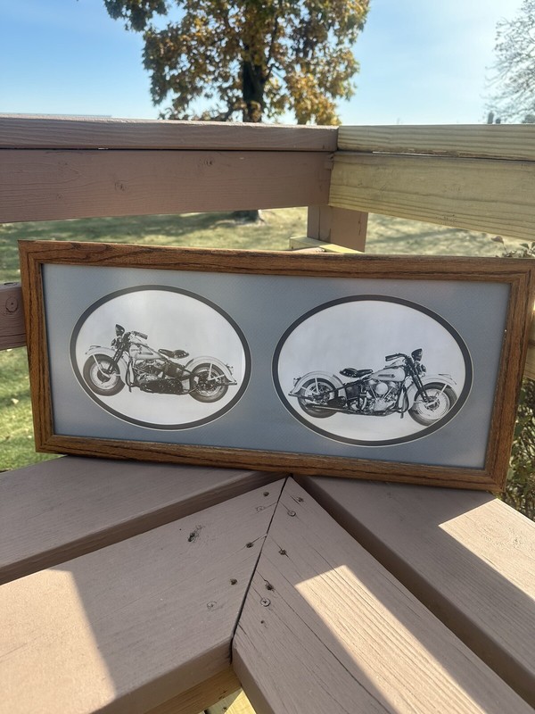1948 Harley Davidson Panhead Factory Photos