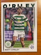 Topps UCC Flagship 24/25 UEFA Soccer Card Matt O'Riley Celtic FC #151