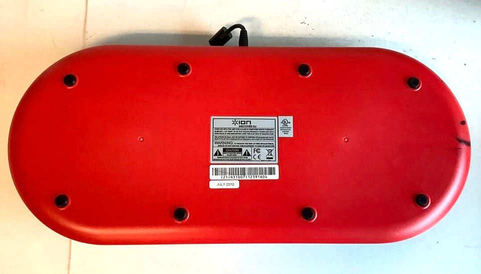 Ion Audio ICUE3 Discover DJ System USB Interface Black/Red for Computer Transfer - Image 3 of 4