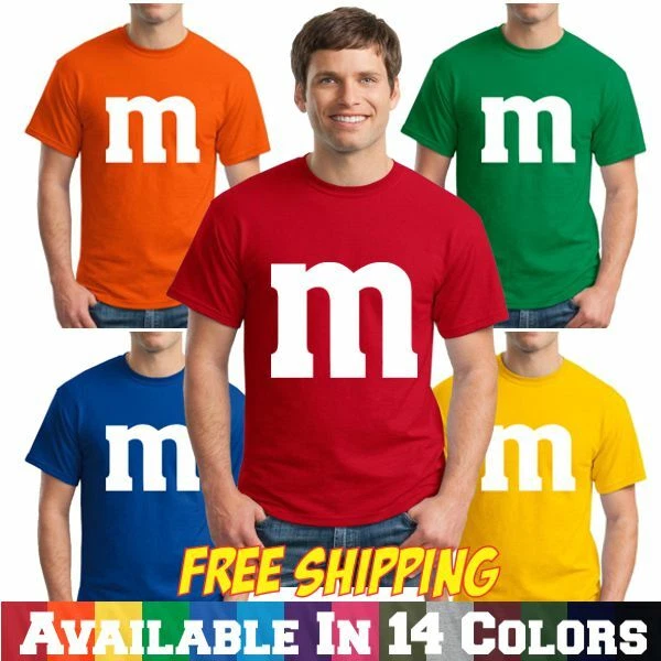 M & M T Shirt Halloween Costume M and M Tee Costume