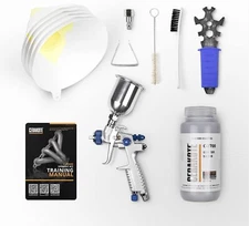 CERAKOTE® Glacier Silver (HIGH TEMP)  Starter Kit  (C-Series,  Air Cure)