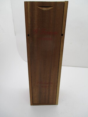 Champagne Fransac Cognac EMPTY Wood Presentation Box