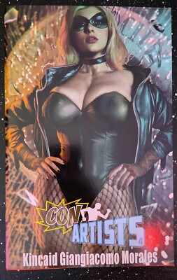 Con Artists #4 || Shikarii Black Canary Nice Variant || NM