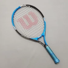 Wilson Roger Federer 23" Youth Tennis Racket 3-5/8” Blue/Grey WRT20160U