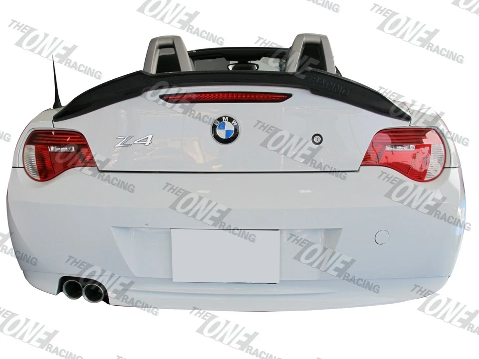 Alerón de fibra de carbono para BMW E85 Z4 2003-2008 convertible 2 puertas tipo D Foto 2 de 4