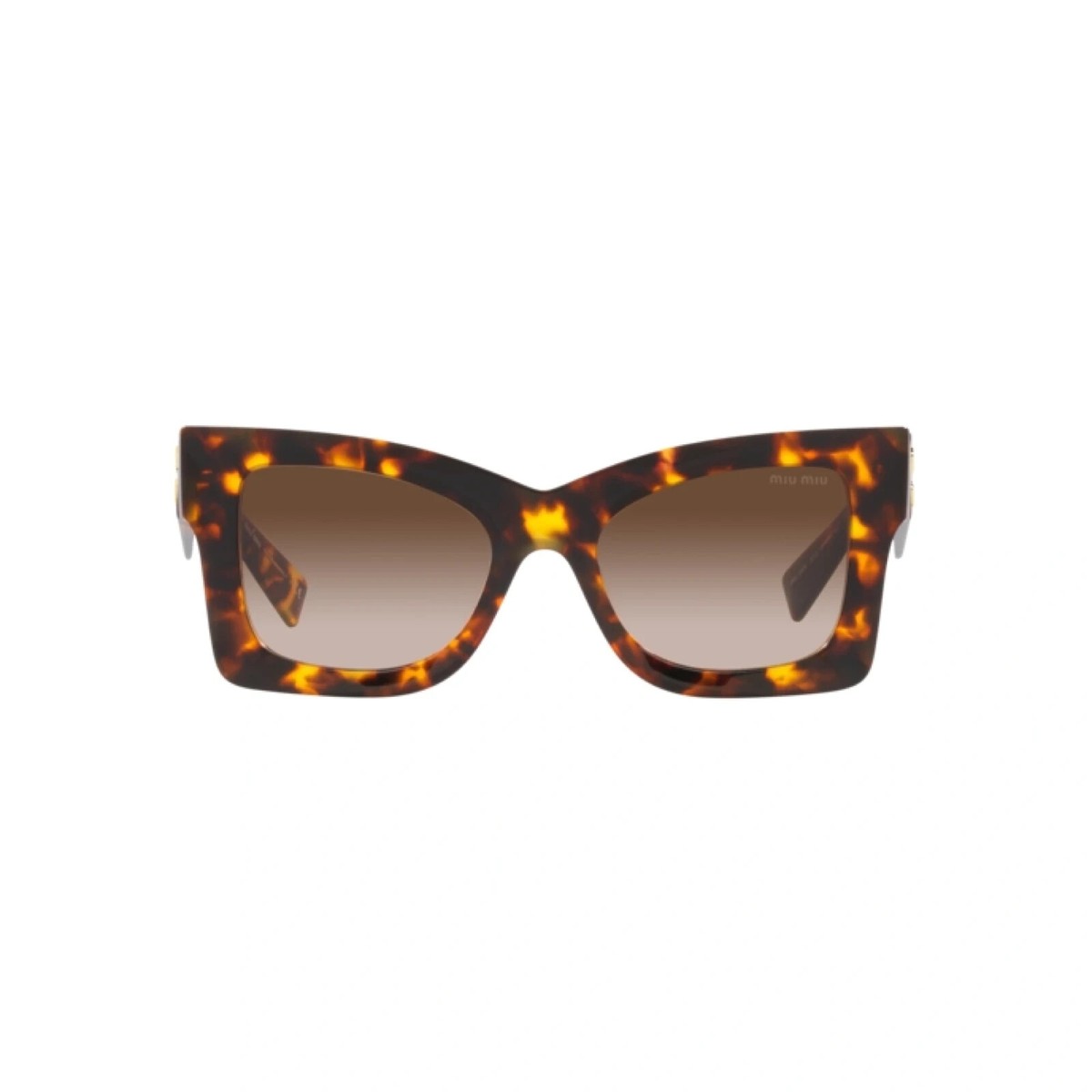 MIU MIU MU 08WS VAU6S1 HONEY HAVANA - BROWN GRADIENT
