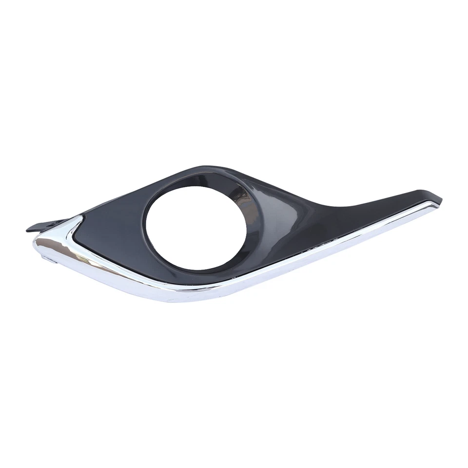 Pair Fog Lights Cover W/Chrome Trim LH & RH For 2014-2017 Nissan Versa Note SR - Image 2 of 4