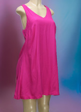 Ann Taylor Loft Women's Dress Sleeveless Fuchsia Size M