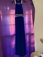 Sequin Hearts Women’s Royal Blue Formal Gown