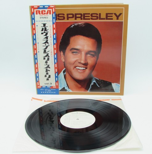 Elvis Presley Promo NM - Elvis' Golden Records Vol. 3 SRA-5223 mit Obi Vinyl S1048