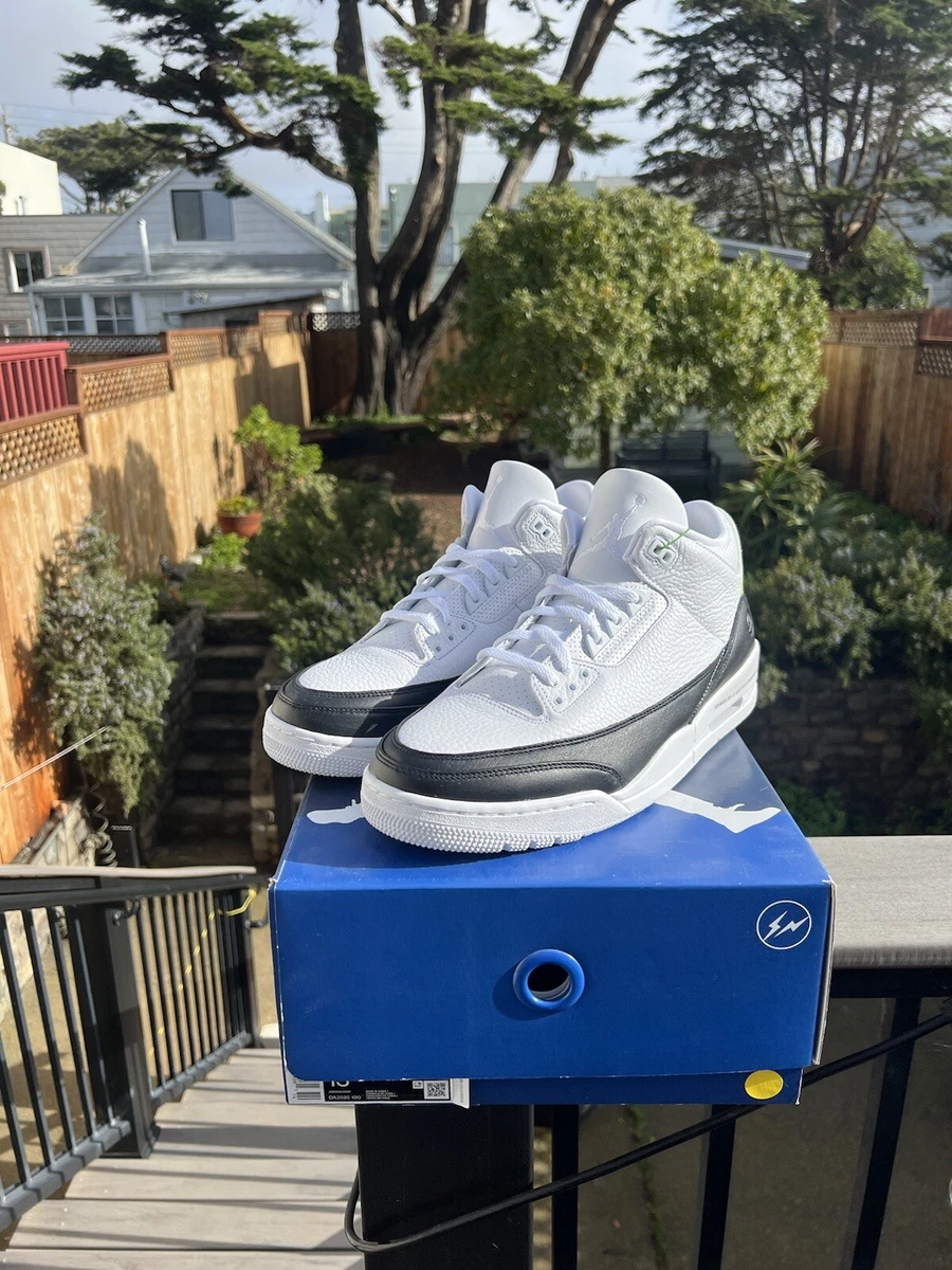 Size 13 - Jordan 3 Retro SP x Fragment Design White