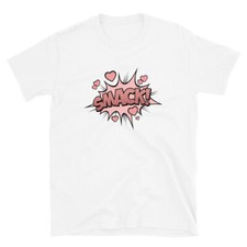 Smack! Camiseta de dibujos animados de superhéroes cómicos