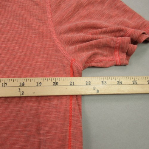 Tommy Bahama Shirt Mens Large Short Sleeve Crew Neck Stretch Lightweight Orange - Picture 8 of 9