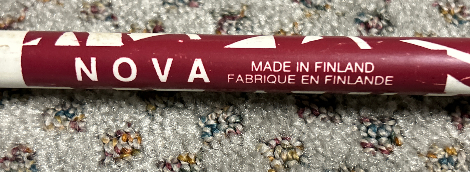 Vintage Exel Nova Cross Country Ski Poles 130cm Made In Finland Red and