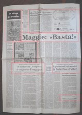 29 MAY 1985*HEJSEL BRUZELLES*HORROR ON THE STANDS AFTER THE MASSACRE-N.3144