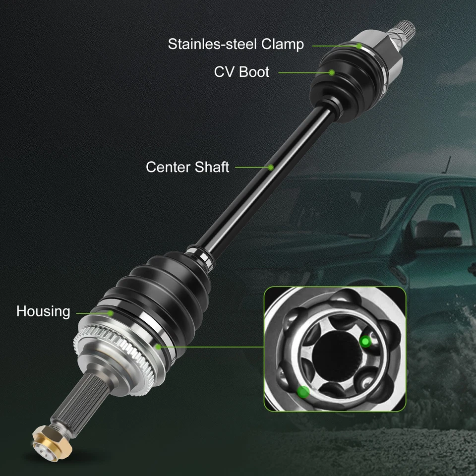 2 for 2004-06 Subaru Baja 2005-07 Subaru Impreza Front Left Right CV Axle Shaft - Изображение 2 из 4