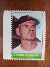 1964 BAZOOKA BASEBALL STAMP DICK RADATZ U-7756