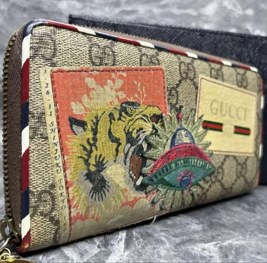 Portefeuille long GUCCI GUCCI rare