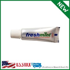144 Tubes of Freshmint 0.6 oz. Anticavity Fluoride Toothpaste, Metallic Tube, Tu