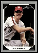1991 Leaf Dale Murphy Philadelphia Phillies #412