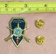 VFW Follow Me CIC 24-25 Lapel Pin Commander in Chief 2024-2025 Al Lipphardt