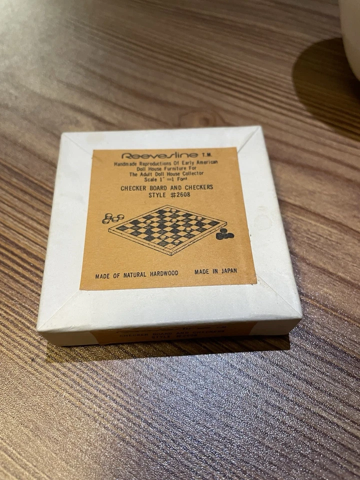 老式17 Peice批量娃娃屋家具日本制造理想 — 第 2/4 张图片