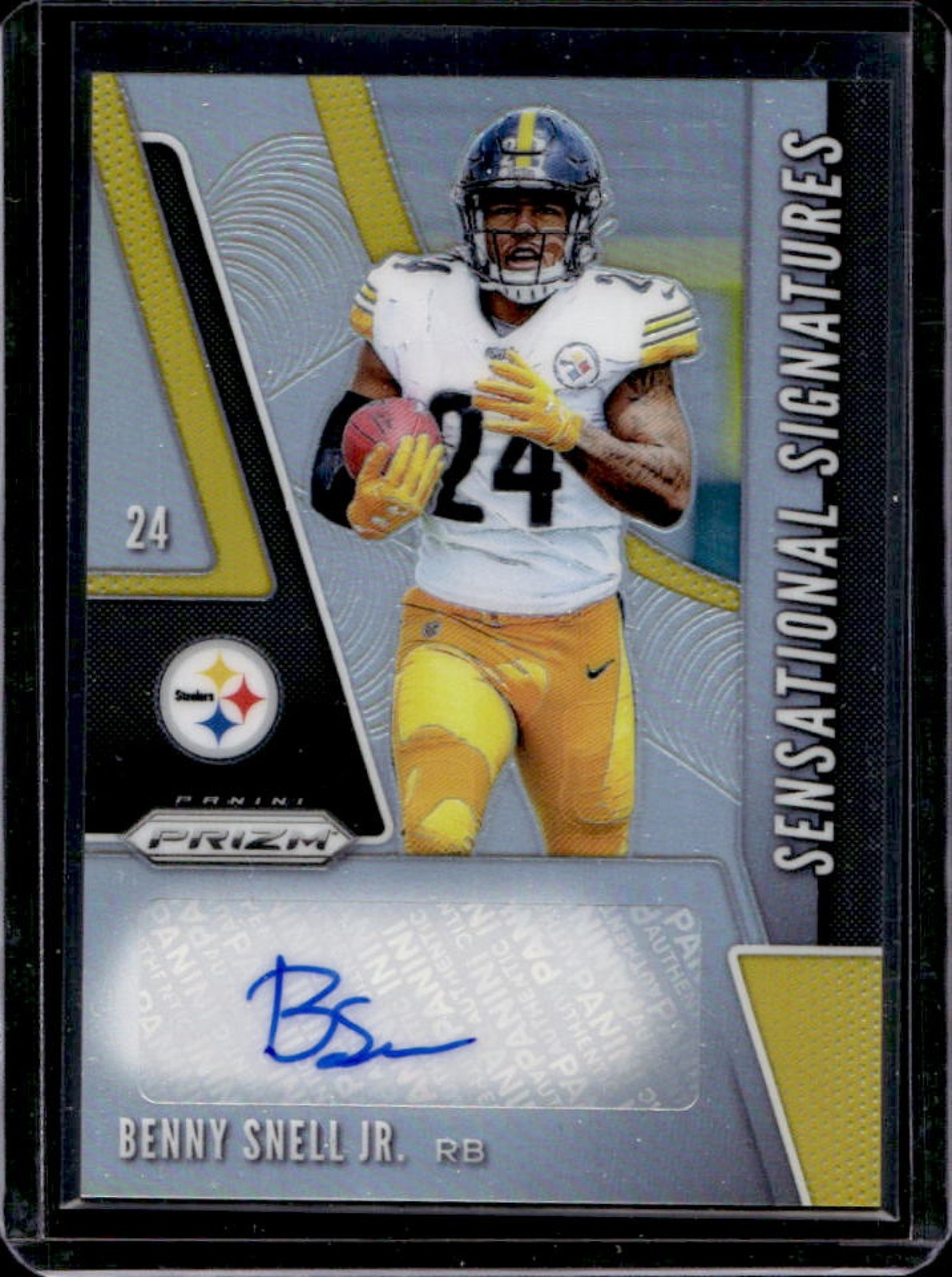 Benny Snell Jr. Panini Prizm Sensational Signatures #SEBES Base