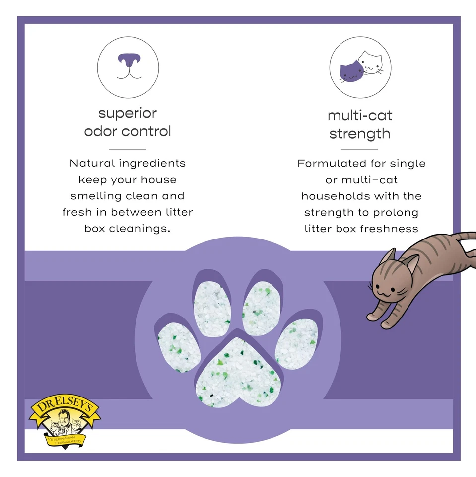 Crystal Attract Silica Cat Litter, 8lbs - Image 4 of 4