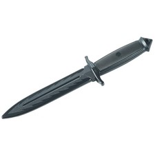 Übungsmesser Trainingsmesser Kurz (weich) 30cm schwarz