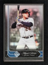 2021 Topps Transcendent Collection 58/95 Miguel Cabrera #24 19fv