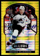 2020-21 Upper Deck Allure Yellow Taxi Nathan MacKinnon Colorado Avalanche #23