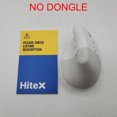 Logitech Lift Vertical Ergonomic Mouse, Wireless, Off White [910-006469] *READ*
