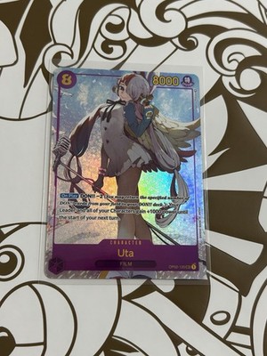 Uta #OP02-120 - Alt Art SEC - OP02 Paramount War One Piece TCG