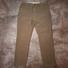 Bonobos Mens Pants 32 X 30 Slim Brown