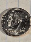 1996 W Roosevelt Dime West Point Uncirculated Low Mintage Clean Nice Coin