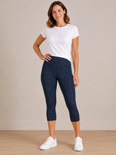 Womens M&S Goodmove Leggings Capri Crop Knee Length Stretch Activewear Bottoms