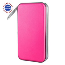 CD DVD Disc Cases Storage Binder Wallet Siveit 96 Capacity Hard Plastic Holder