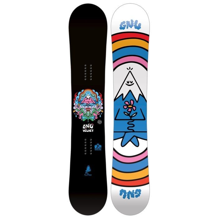 GNU Velvet Snowboard New w/blem 147 cm #GF114