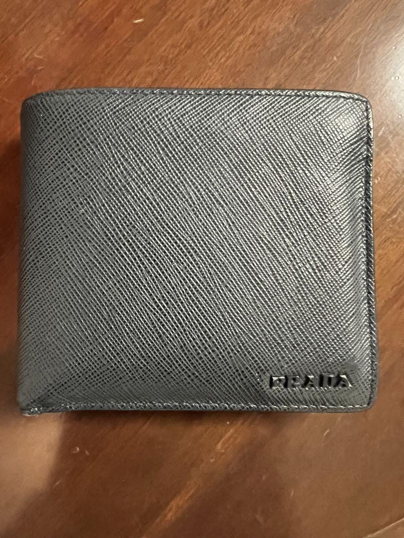 Prada Bifold Wallet Pre-Owned Compact Slight Wear