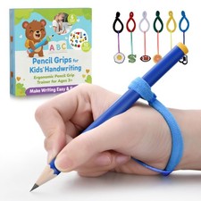 Pencil Grips for Kids Handwriting   6PCS Ergonomic Pencil Grip Trainer for To...