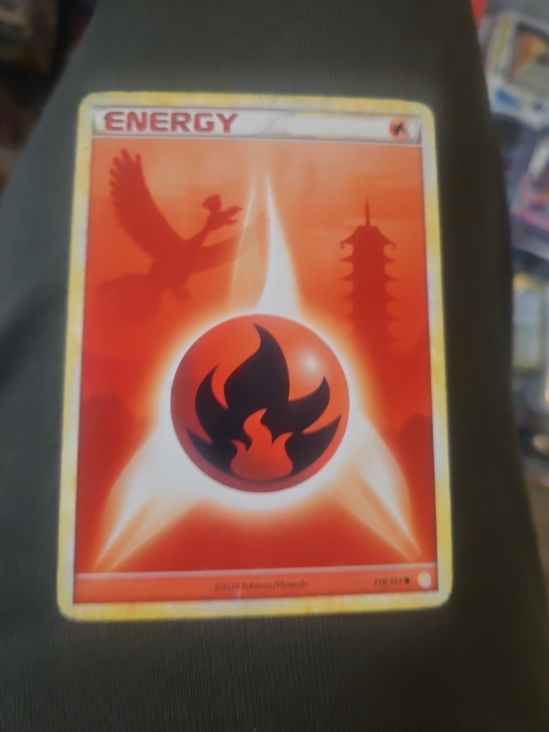 Ho-Oh Fire Energy 116/123 Heartgold & Soulsilver Pokemon TCG - HP