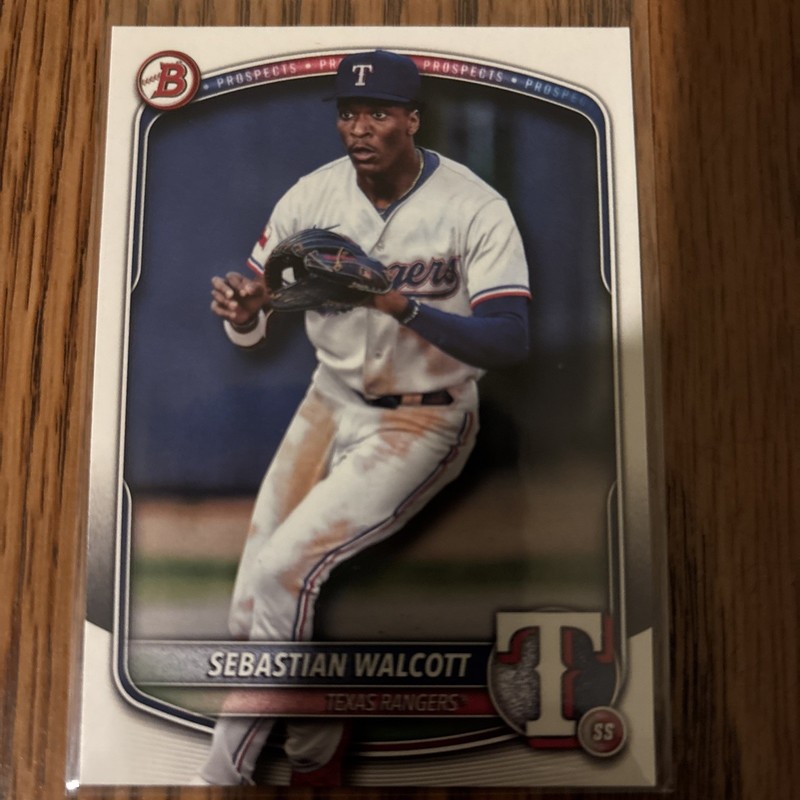 2025 Bowman - Prospects Sebastian Walcott #BP-133 (RC)